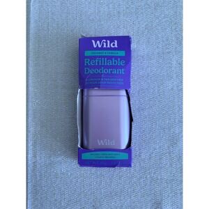 Wild Refillable Deodorant Women 40g Purple New Coconut Vanilla Aluminum Free